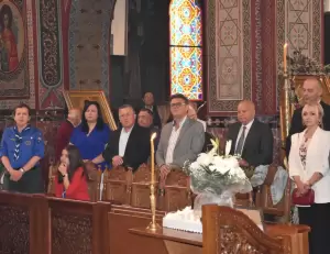 Ο υποψήφιος δήμαρχος Κατερίνης Γιάννης Ντούμος τίμησε τη μνήμη των 31 σφαγιασθέντων Προσκόπων στο Αϊδίνι το 1919 Ο υποψήφιος δήμαρχος Κατερίνης Γιάννης Ντούμος τίμησε