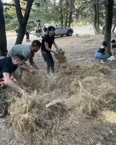 Oι Κυνηγετικοί Σύλλογοι στις πυρόπληκτες περιοχές Oι Κυνηγετικοί Σύλλογοι