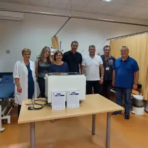 Δωρεά Μηχανήματος στο Γενικό Νοσοκομείο Κατερίνης