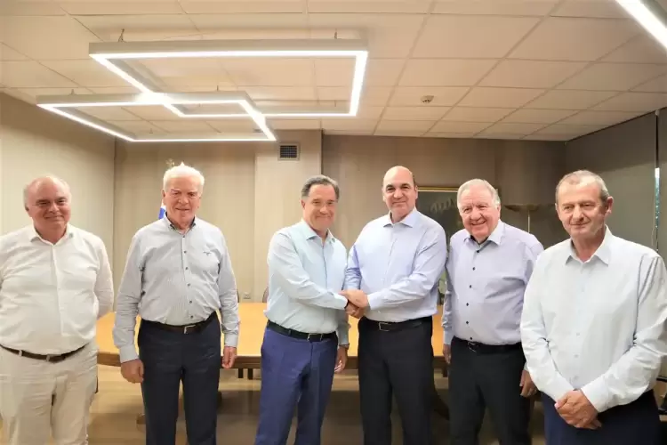 Επιμελητήριο Πιερίας: Επίσκεψη στον Υπουργό κ. Άδωνη Γεωργιάδη από τη Κεντρική Ένωση Επιμελητηρίων Ελλάδος