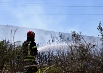 Καταστροφικές πυρκαγιές προκαλεί ο καύσωνας στη νότια Ευρώπη