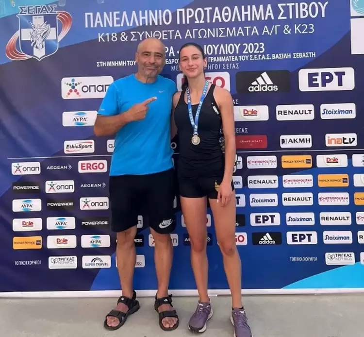 Μεγάλη επίδοση και ατομικό ρεκόρ η Κατερινιώτισσα Έλλη Φωκαΐδου στην Πάτρα!