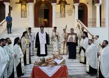 Πλαταμώνας Πιερίας: Γιορτάστηκε η μνήμη της Αγίας Μαρίας Μαγδαληνής