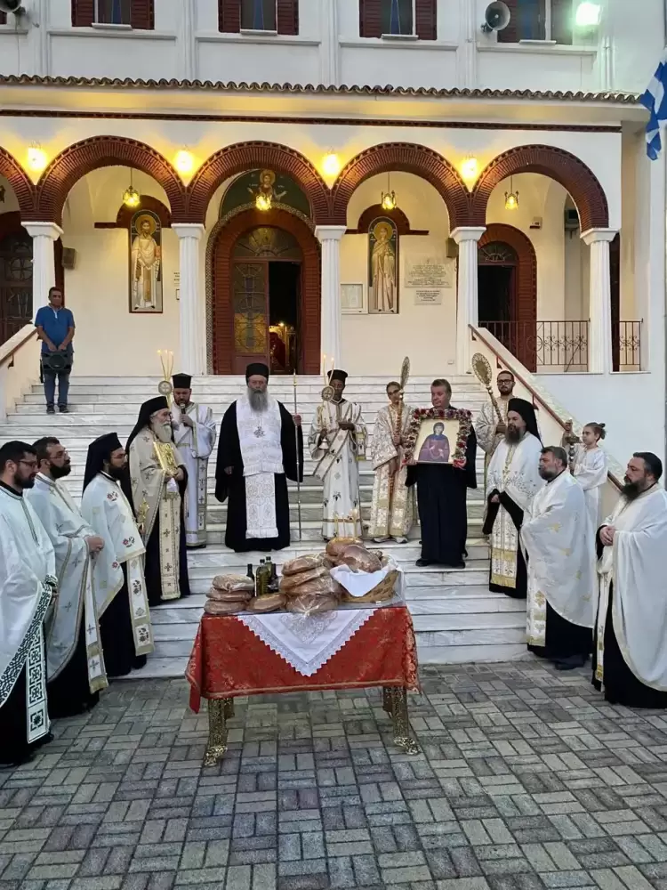 Πλαταμώνας Πιερίας: Γιορτάστηκε η μνήμη της Αγίας Μαρίας Μαγδαληνής