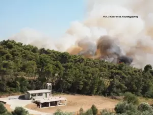 Σώθηκε ο Ιερός Ναός του Οσίου Παϊσίου του Αγιορείτου στα Δερβενοχώρια – Βοιωτίας