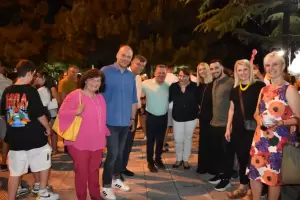 Ο υποψήφιος δήμαρχος Κατερίνης Γιάννης Ντούμος στην 7η Γιορτής Νεολαίας του Ι.Ν. Αγίας Άννας Ο υποψήφιος δήμαρχος Κατερίνης Γιάννης Ντούμος στην 7η Γιορτής Νεολαίας του Ι.Ν. Αγίας Άννας