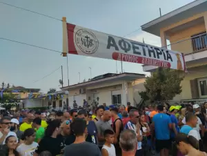 O 8ος δρόμος αλληλεγγύης από την ενορία Αγίου Χαραλάμπους