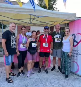 O Φώντας Μπαραλιάκος έτρεξε στον 8ο Αγώνα Αλληλεγγύης του Αγίου Χαραλάμπους