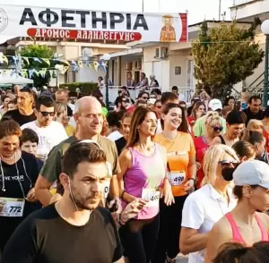 O Φώντας Μπαραλιάκος έτρεξε στον 8ο Αγώνα Αλληλεγγύης του Αγίου Χαραλάμπους