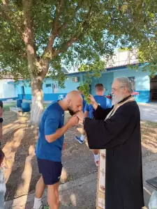 Αγιασμός στον Αιγινιακό Αγιασμός στον Αιγινιακό