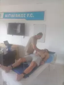 Αγιασμός στον Αιγινιακό Αγιασμός στον Αιγινιακό