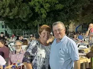 Χόρεψε με την ψυχή του ο Γιάννης Ντούμος στο βλάχικο γλέντι των Κοκκινοπλιτών Πιερίας Χόρεψε με την ψυχή του ο Γιάννης Ντούμος στο βλάχικο γλέντι των Κοκκινοπλιτών Πιερίας