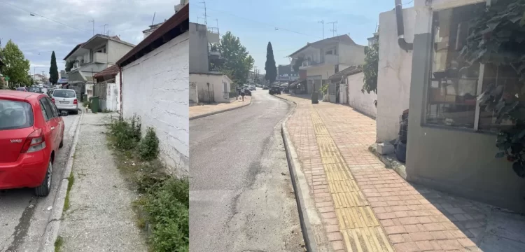 Δήμος Κατερίνης: Φιλική για τους πεζούς η οδός Βεροίας
