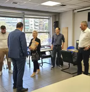 Επίσκεψη της Υφυπουργού Ανάπτυξης κας Άννας Μάνη Παπαδημητρίου σε εποπτευομένους φορείς