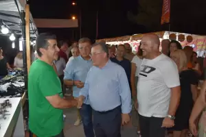 Ο Γιάννης Ντούμος στην πρώτη της 37ης Εμποροπανήγυρης