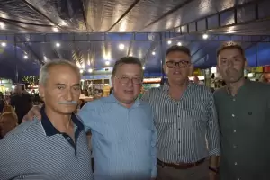 Ο Γιάννης Ντούμος στην πρώτη της 37ης Εμποροπανήγυρης