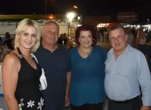 Ο Γιάννης Ντούμος στην πρώτη της 37ης Εμποροπανήγυρης