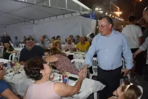 Ο Γιάννης Ντούμος στην πρώτη της 37ης Εμποροπανήγυρης