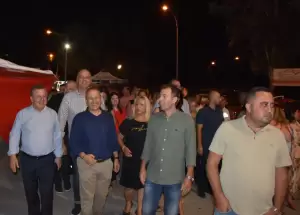 Ο Γιάννης Ντούμος στην πρώτη της 37ης Εμποροπανήγυρης