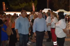 Ο Γιάννης Ντούμος στην πρώτη της 37ης Εμποροπανήγυρης