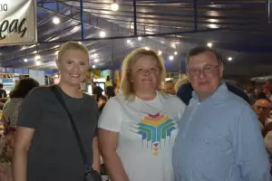 Ο Γιάννης Ντούμος στην πρώτη της 37ης Εμποροπανήγυρης