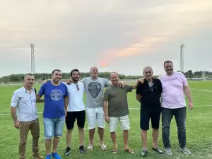 Ο Γιάννης Ντούμος στον Αγιασμό και την πρώτη συνάντηση του Α. Ο. Παραλίας