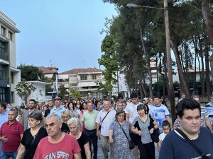 Η Κατερίνη υποδέχθηκε το Ιερό Λείψανο του Οσίου Διονυσίου του Εν Ολύμπω