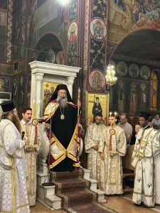 Η Κατερίνη υποδέχθηκε το Ιερό Λείψανο του Οσίου Διονυσίου του Εν Ολύμπω