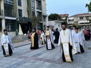 Η Κατερίνη υποδέχθηκε το Ιερό Λείψανο του Οσίου Διονυσίου του Εν Ολύμπω