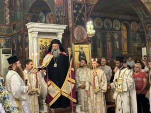 Η Κατερίνη υποδέχθηκε το Ιερό Λείψανο του Οσίου Διονυσίου του Εν Ολύμπω