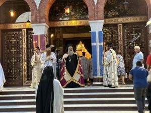 Η Κατερίνη υποδέχθηκε το Ιερό Λείψανο του Οσίου Διονυσίου του Εν Ολύμπω