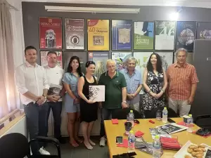 Η προοπτική συνεργασίας του ΟΡ.ΦΕ.Ο με τον Σύλλογο Κατερινιωτών Βοστώνης Η προοπτική συνεργασίας του ΟΡ.ΦΕ.Ο με τον Σύλλογο Κατερινιωτών Βοστώνης