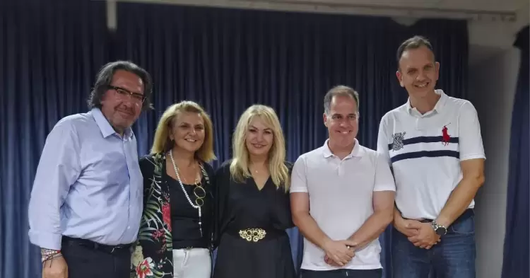 Η Άννα Μάνη – Παπαδημητρίου στην απονομή διπλωμάτων φοιτητών της Κατερίνης