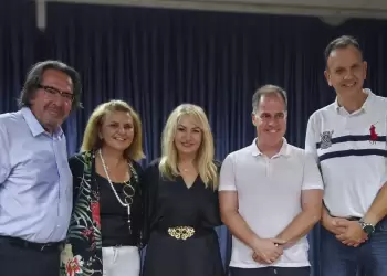 Η Άννα Μάνη – Παπαδημητρίου στην απονομή διπλωμάτων φοιτητών της Κατερίνης