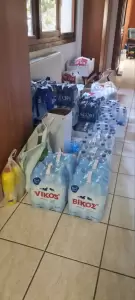 Δήμος Δίου-Ολύμπου: Αποστολή παλετών εμφιαλωμένου νερού στο Δήμο Τεμπών Δήμος Δίου Ολύμπου: Αποστολή παλετών εμφιαλωμένου νερού στο Δήμο Τεμπών