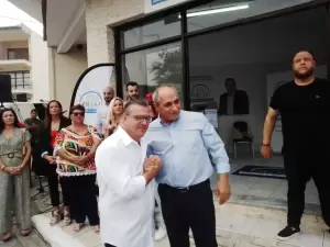 Εγκαίνια του εκλογικού κέντρου του Χρήστου Κομπατσιάρη στο Κολινδρό