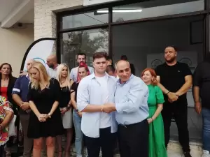 Εγκαίνια του εκλογικού κέντρου του Χρήστου Κομπατσιάρη στο Κολινδρό