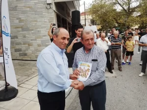 Εγκαίνια του εκλογικού κέντρου του Χρήστου Κομπατσιάρη στο Κολινδρό