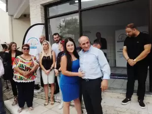 Εγκαίνια του εκλογικού κέντρου του Χρήστου Κομπατσιάρη στο Κολινδρό