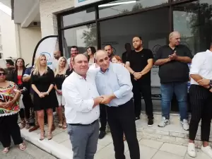 Εγκαίνια του εκλογικού κέντρου του Χρήστου Κομπατσιάρη στο Κολινδρό