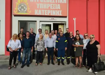 Επισκέψεις Γιάννη Ντούμου σε Πυροσβεστική, ΕΛ.ΑΣ και Λιμενικό