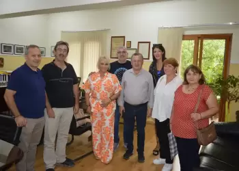 Επίσκεψη και ενημέρωση του Γιάννη Ντούμου στη Διεύθυνση Δασών Πιερίας