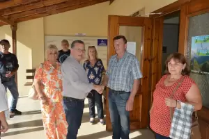 Επίσκεψη και ενημέρωση του Γιάννη Ντούμου στη Διεύθυνση Δασών Πιερίας