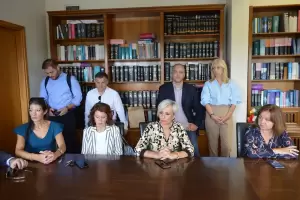 Επίσκεψη Γιάννη Ντούμου στον Δικηγορικό Σύλλογο Κατερίνης