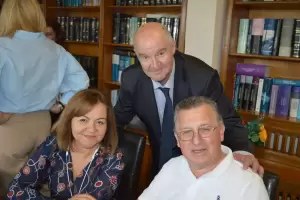 Επίσκεψη Γιάννη Ντούμου στον Δικηγορικό Σύλλογο Κατερίνης