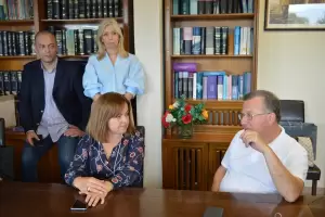 Επίσκεψη Γιάννη Ντούμου στον Δικηγορικό Σύλλογο Κατερίνης