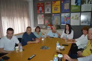 Επίσκεψη Γιάννη Ντούμου στον ΟΡ.ΦΕ.Ο. «Το Φεστιβάλ Ολύμπου αποτελεί τον εκφραστή της πολιτιστικής μας αναφοράς»