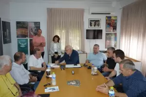 Επίσκεψη Γιάννη Ντούμου στον ΟΡ.ΦΕ.Ο. «Το Φεστιβάλ Ολύμπου αποτελεί τον εκφραστή της πολιτιστικής μας αναφοράς»