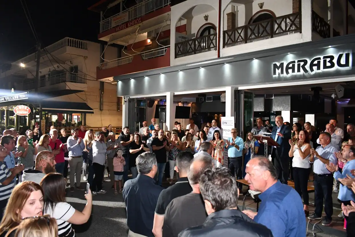 Έργο, πρόταση, θέση: Το τρίπτυχο που χαρακτηρίζει τις προεκλογικές ομιλίες του Βαγγέλη Γερολιόλιου Έργο, πρόταση, θέση: Το τρίπτυχο που χαρακτηρίζει τις προεκλογικές ομιλίες του Βαγγέλη Γερολιόλιου