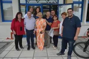 Εθιμοτυπικές επισκέψεις του υποψηφίου Δημάρχου Γιάννη Ντούμου στον ΕΦΚΑ και τη ΔΥΠΑ (πρώην ΟΑΕΔ)